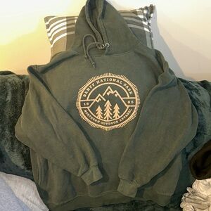 River Wear Green Hoodie